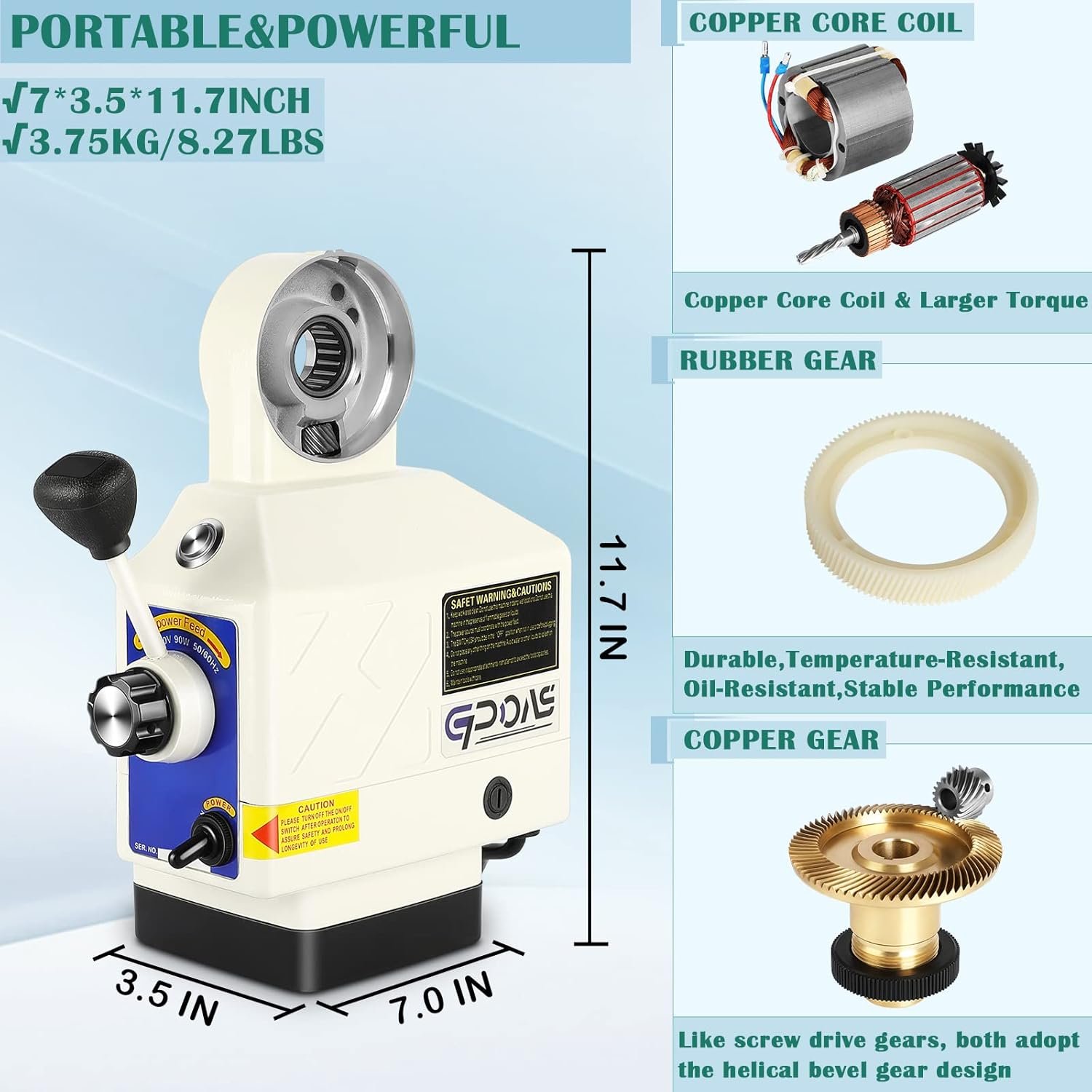 AL-460 Power Feed Z-Axis Review