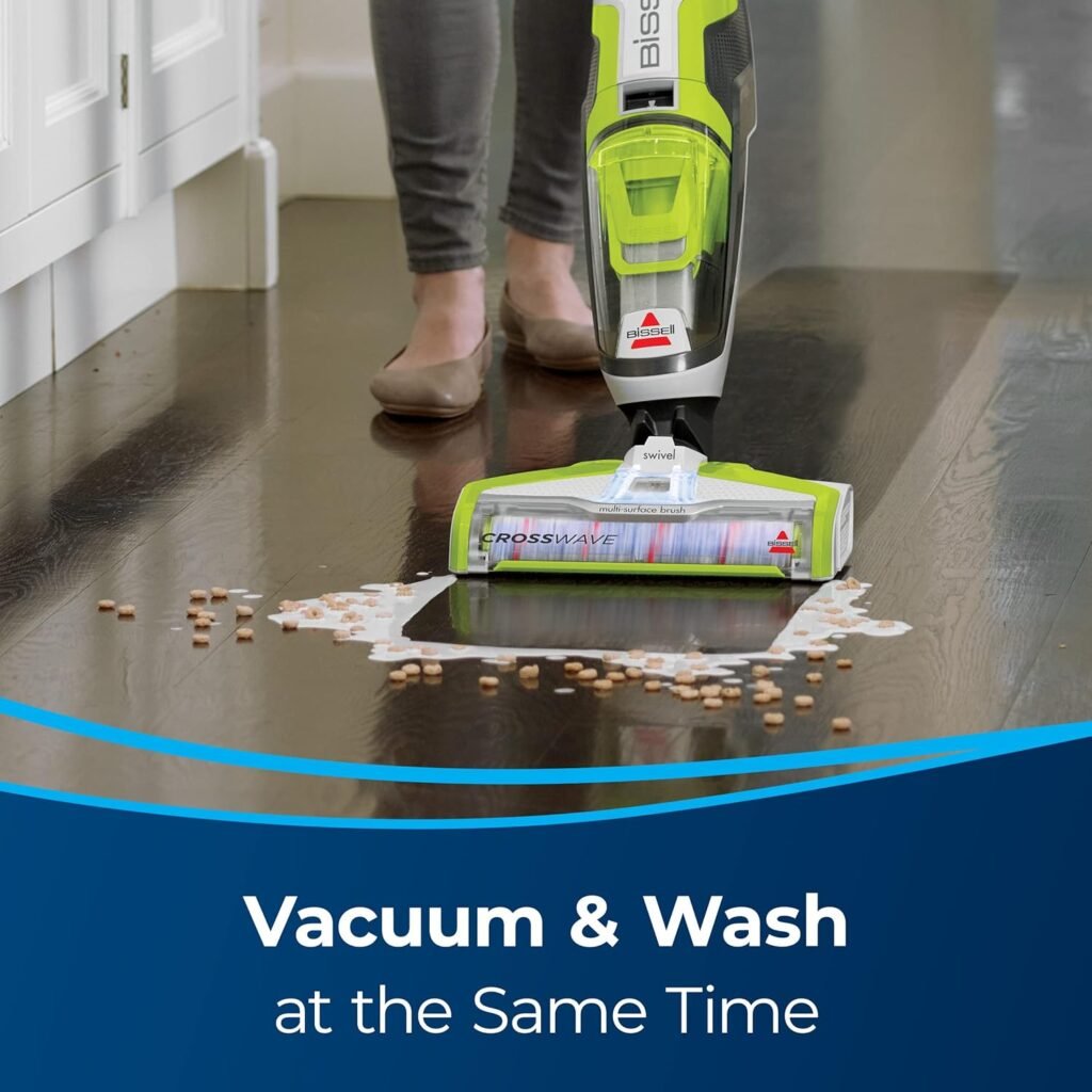 BISSELL® CrossWave® OmniForce™ Multi-Surface Hard Floor Cleaner Wet Dry Vacuum with Dedicated Dry Vacuum Mode, 3882