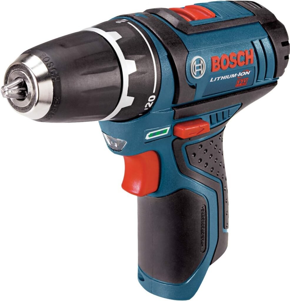 Bosch 12V Max 3/8 Inch Cordless Drill Driver Kit with (2) 2 Ah Batteries