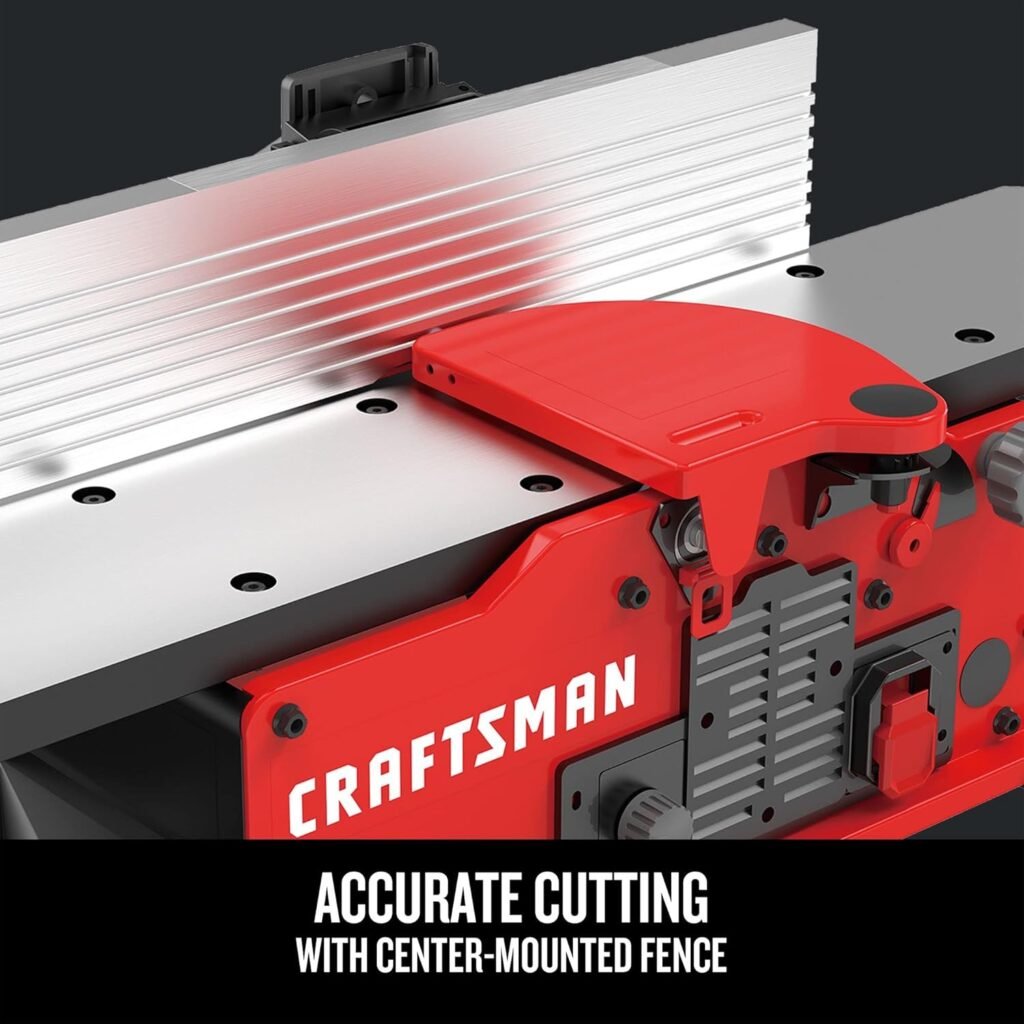 CRAFTSMAN Benchtop Jointer, Up to 22,000 cuts per Minute, 10 Amp, Corded (CMEW020)