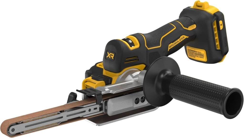 DEWALT 20V MAX XR Cordless Bandfile Power Tool Belt Sander, Bare Tool Only (DCM200B)