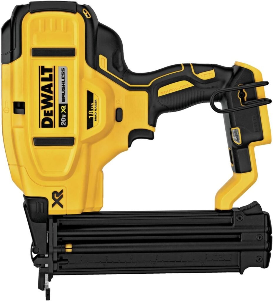 DEWALT DCN680B 20V MAX* XR® 18 GA Cordless Brad Nailer (Tool Only)