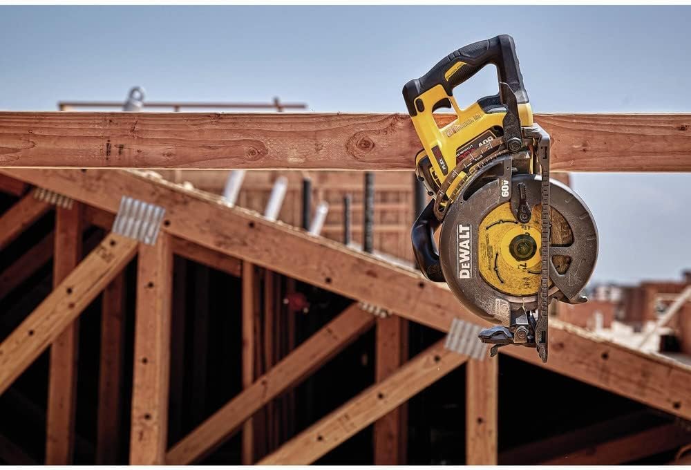 DEWALT FLEXVOLT 60V MAX* Circular Saw for Framing, 7-1/4-Inch, Tool Only (DCS577B)