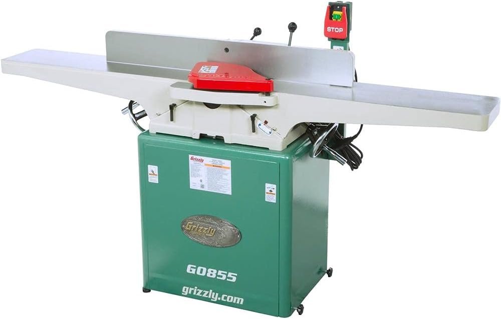 Grizzly Industrial G0855-8 x 72 Jointer with Built-in Mobile Base