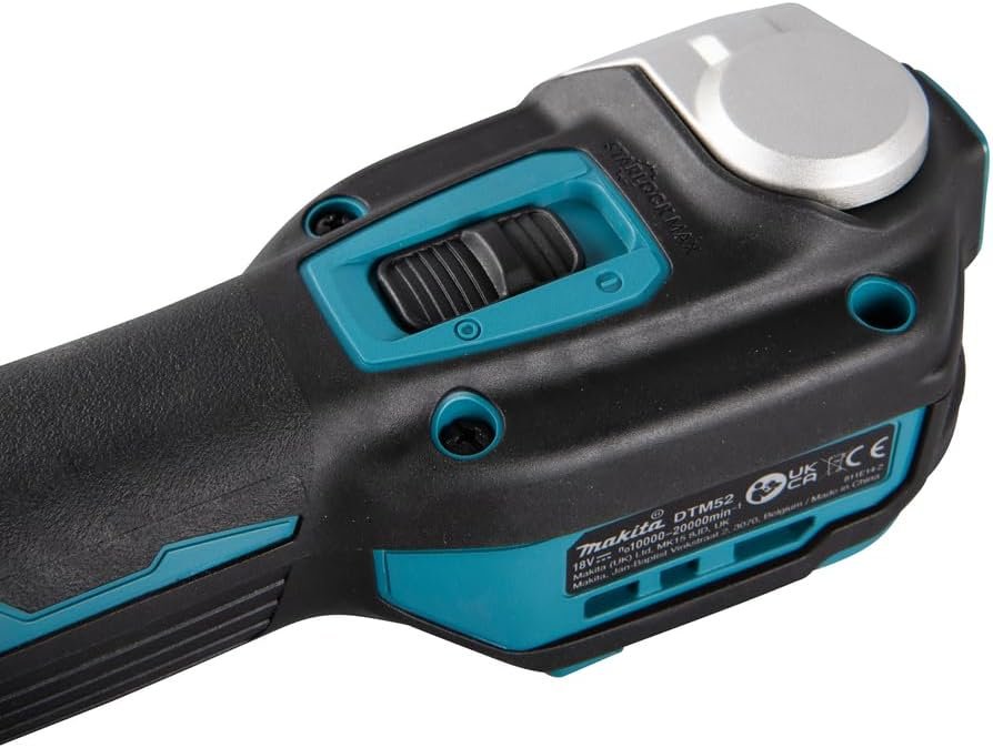 Makita DTM52Z Li-ion LXT Brushless Multi-Tool - Batteries and Charger Not Included, Blue, 18 V