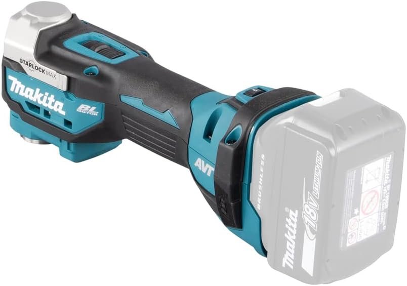 Makita DTM52Z Li-ion LXT Brushless Multi-Tool - Batteries and Charger Not Included, Blue, 18 V