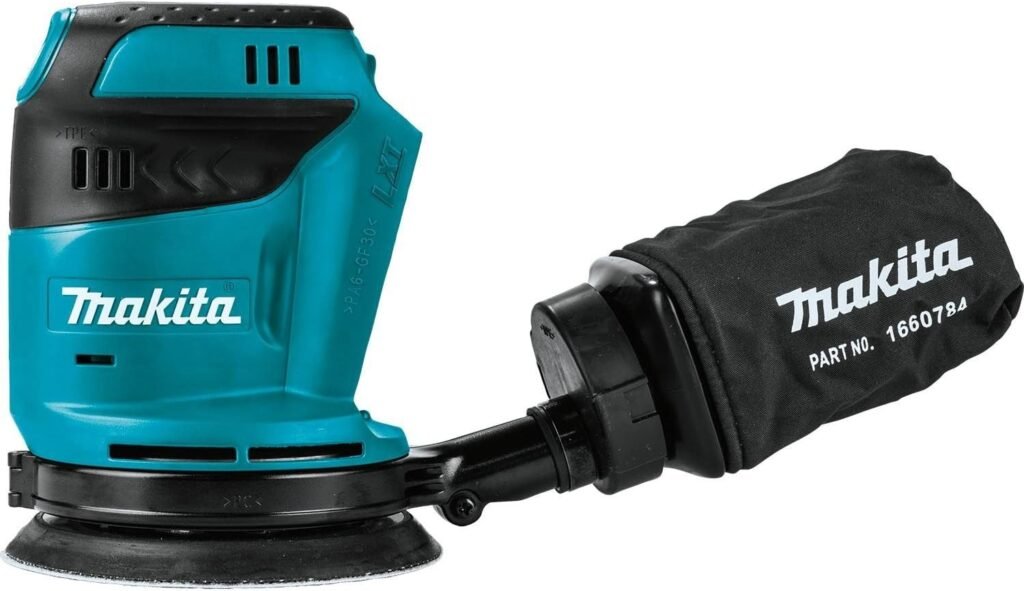 Makita XOB01Z 18V LXT® Lithium-Ion Cordless 5 Random Orbit Sander, Tool Only