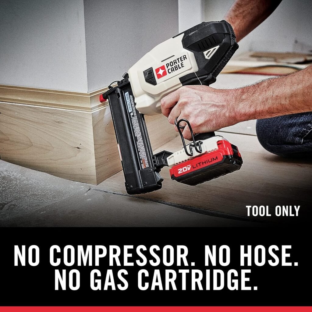 PORTER-CABLE PCC790B 20V MAX Lithium 18GA Brad Nailer Kit (Bare Tool Only)