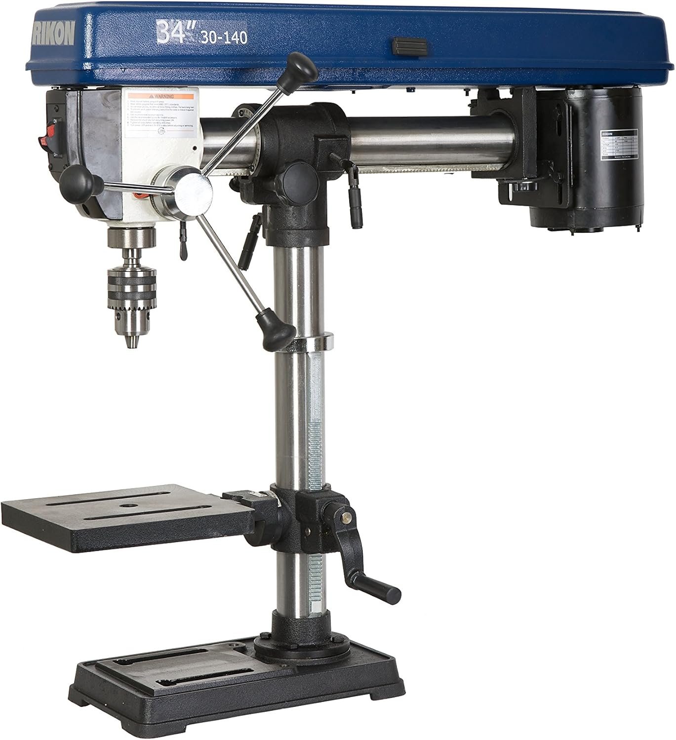 RIKON 30-140 Bench Top Radial Drill Press Review