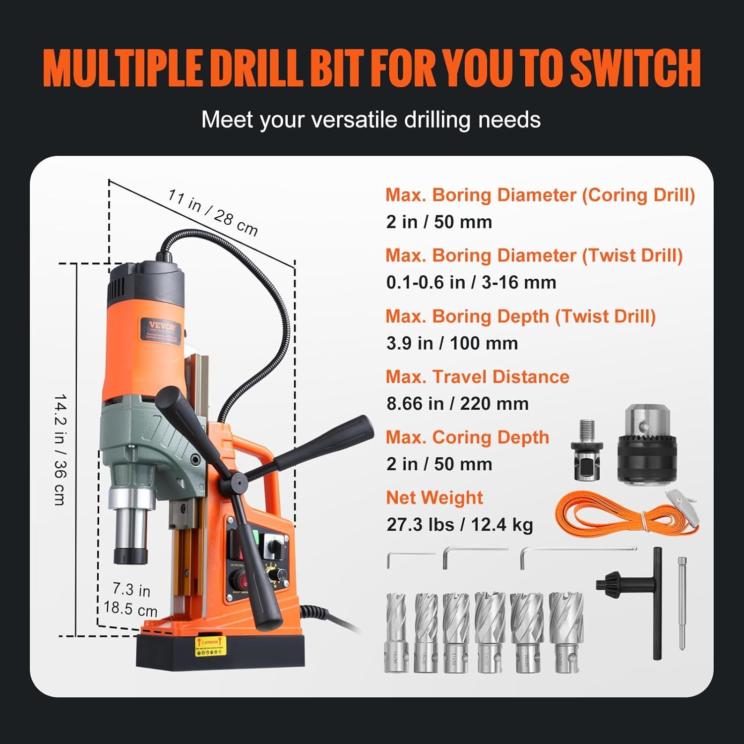 VEVOR Magnetic Drill Review