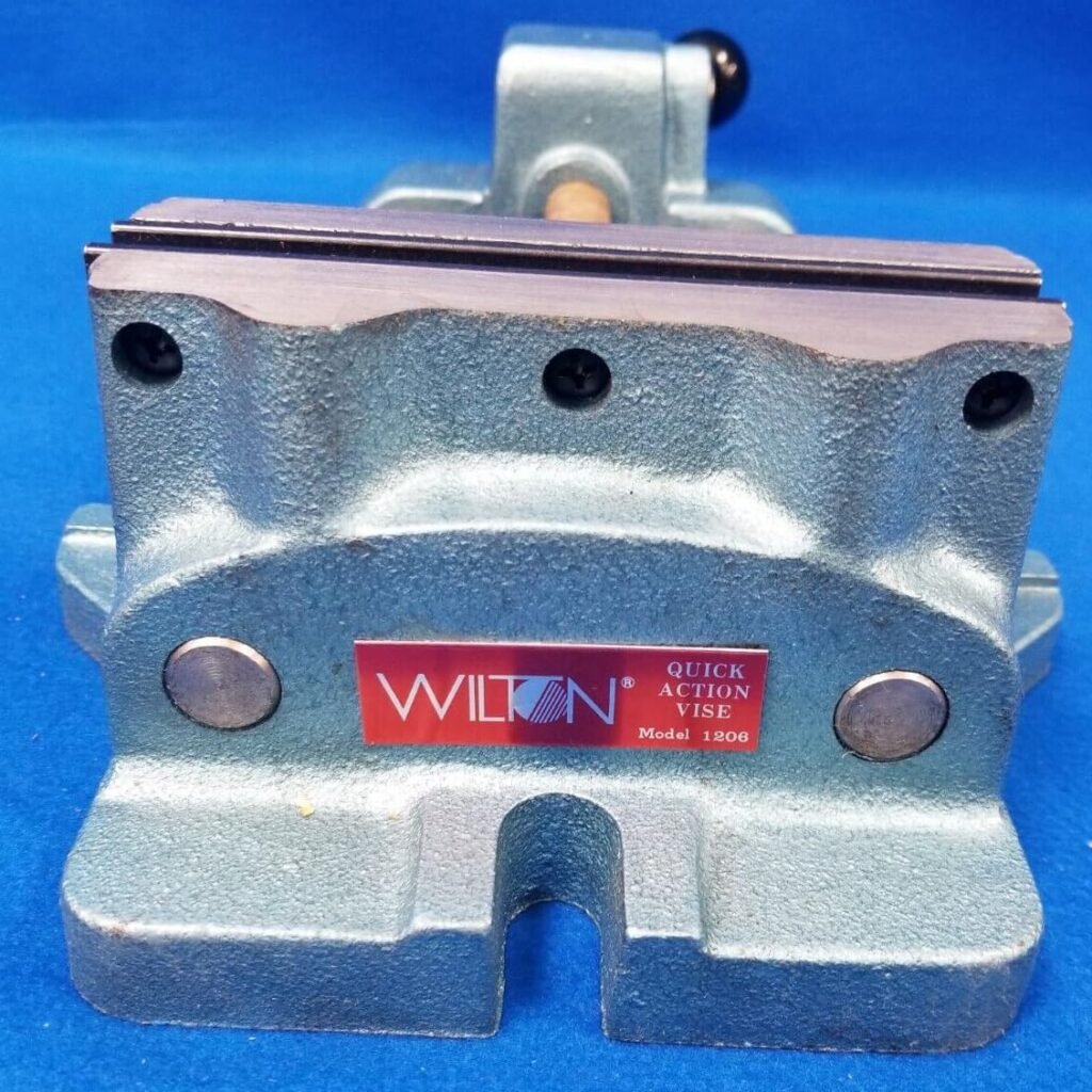 Wilton Cam-Action Drill Press Vise, 6 Jaw Width, 6-3/16 Max Opening (Model 1206)