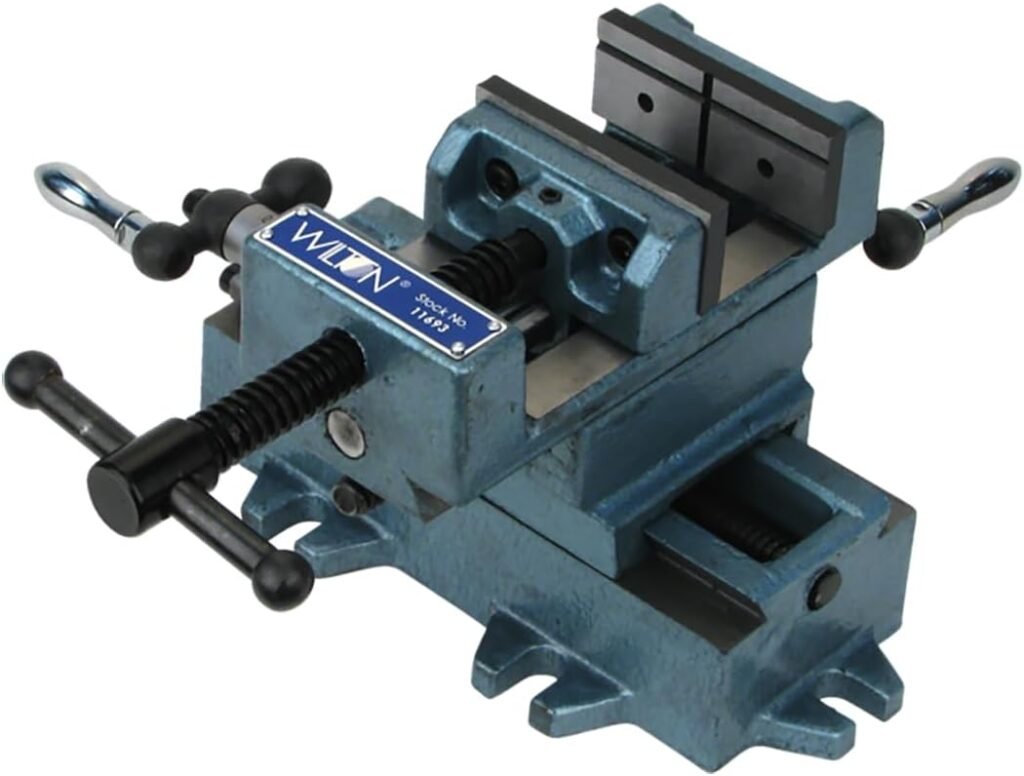 Wilton Cross-Slide Drill Press Vise, 3 Jaw Width  Max Opening, 3 Jaw Depth (Model CS3)