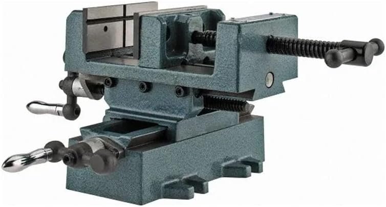 Wilton Cross-Slide Drill Press Vise, 4 Jaw Width  Max Opening, 1-3/8 Jaw Depth (Model CS4)