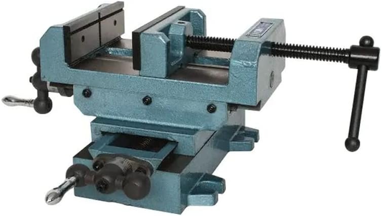 Wilton Cross-Slide Drill Press Vise, 5 Jaw Width  Max Opening, 1-1/2 Jaw Depth (Model CS5)