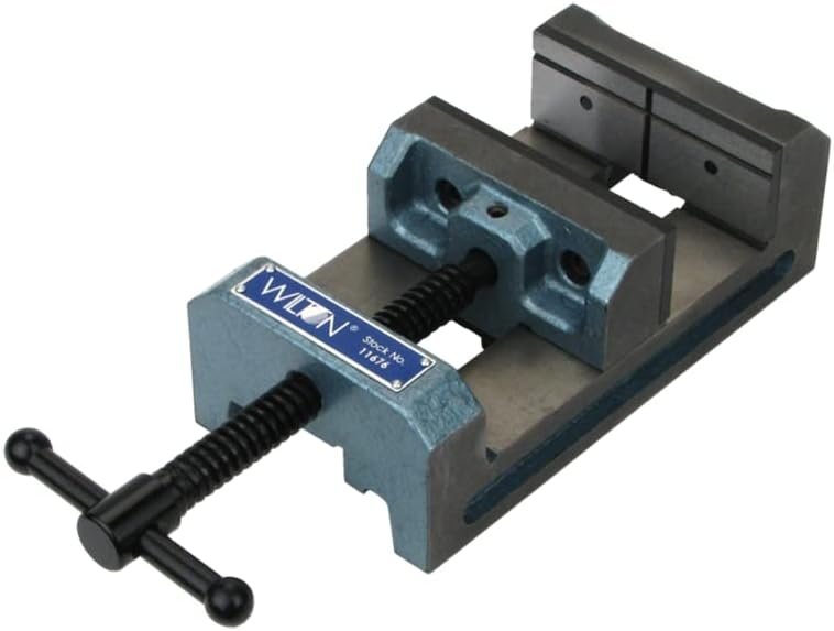 Wilton Industrial Drill Press Vise, 6 Jaw Width, 6 Max Jaw Opening, 2 Jaw Depth (Model DI66)